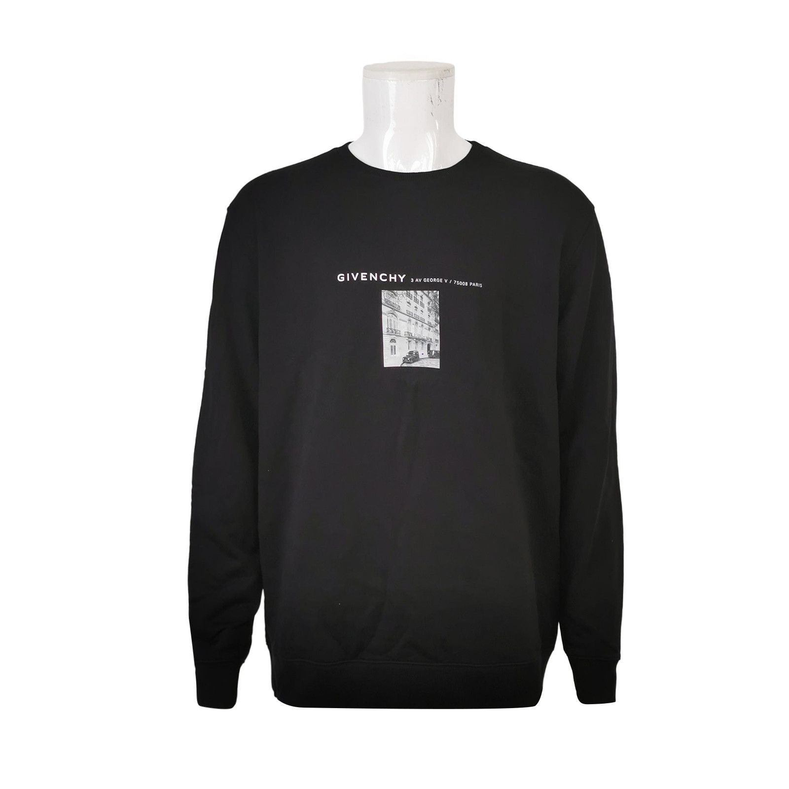 Givenchy Givenchy XL Cotton Logo Crewneck Sweatshirt Size US XL / EU 56 / 4 - 2 Thumbnail