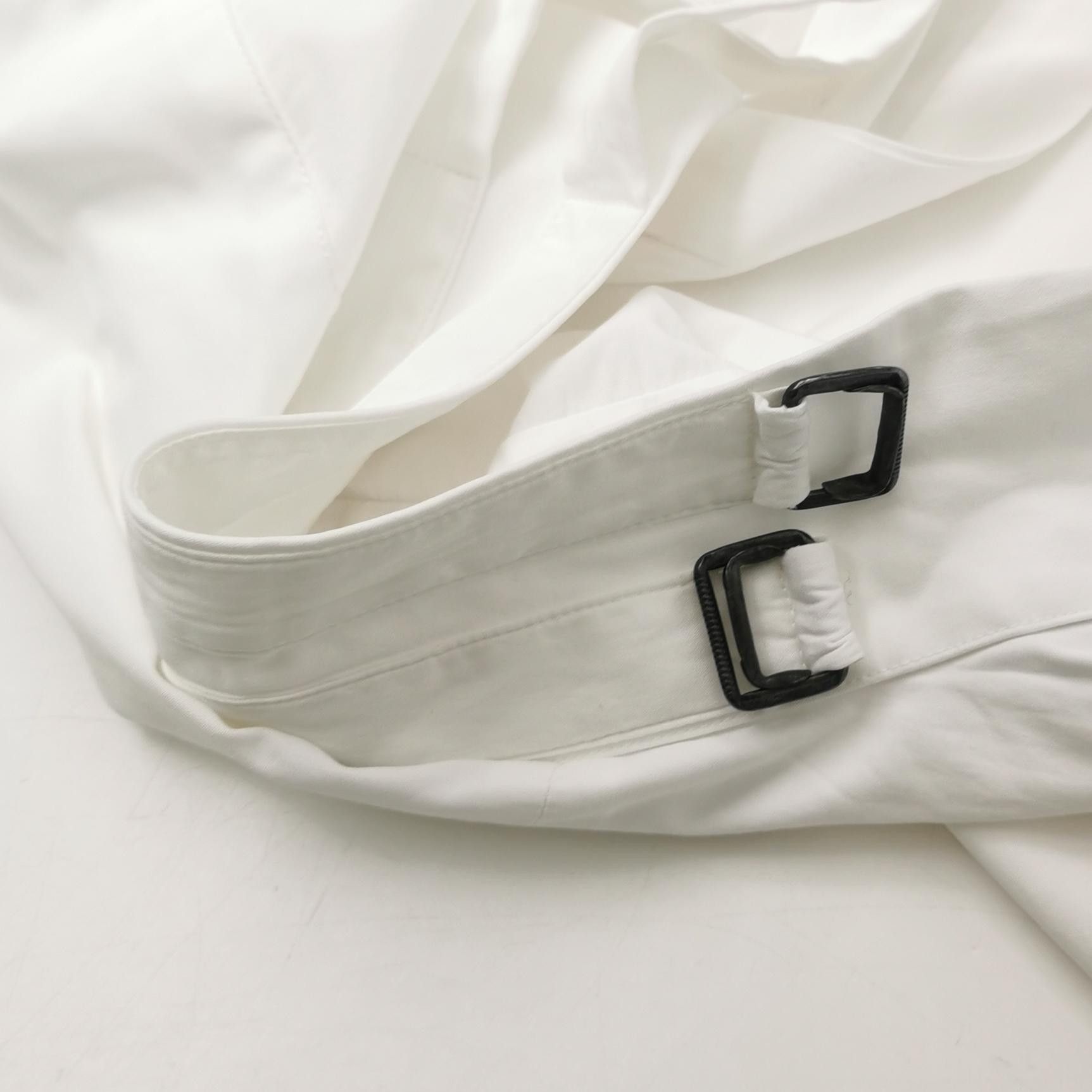 Givenchy Givenchy White Cotton Lapel Shirt Size M Size US L / EU 52-54 / 3 - 5 Thumbnail
