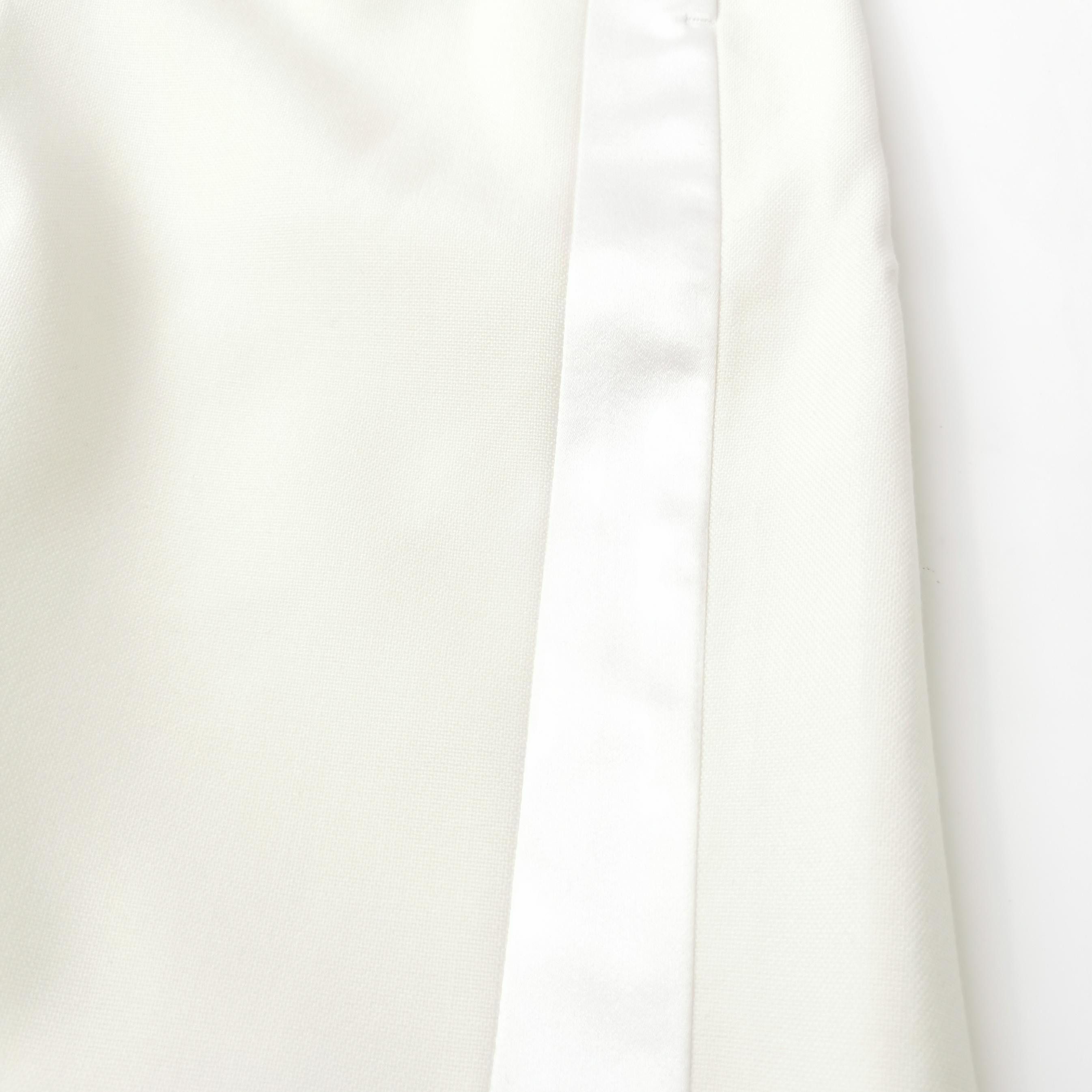 Givenchy White Cotton Straight-Leg Pants