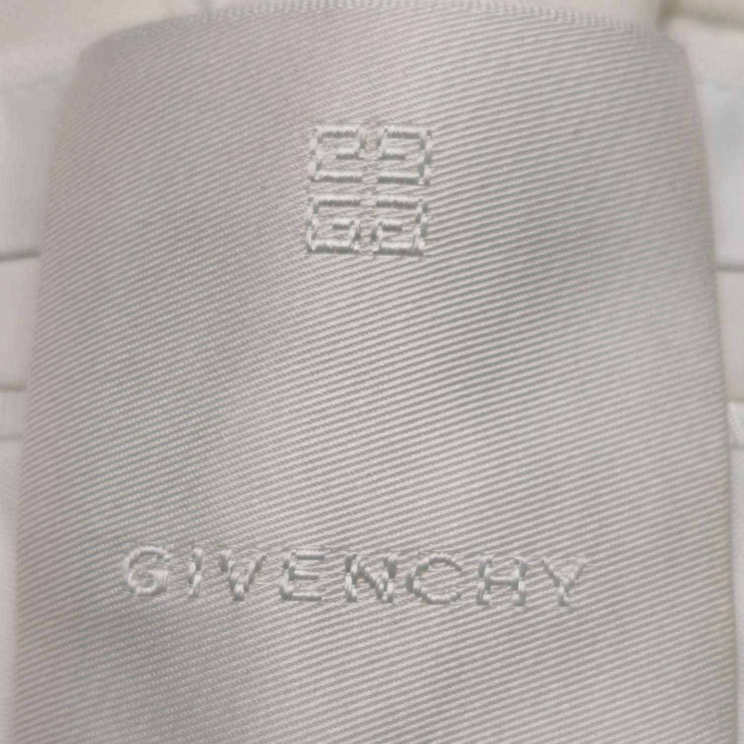 Givenchy White Cotton Straight-Leg Pants