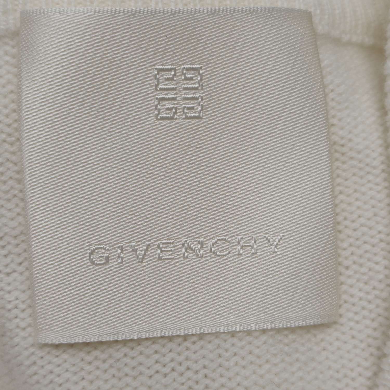 Givenchy Givenchy L Cashmere Solid Crew Neck Sweater Size US L / EU 52-54 / 3 - 10 Thumbnail