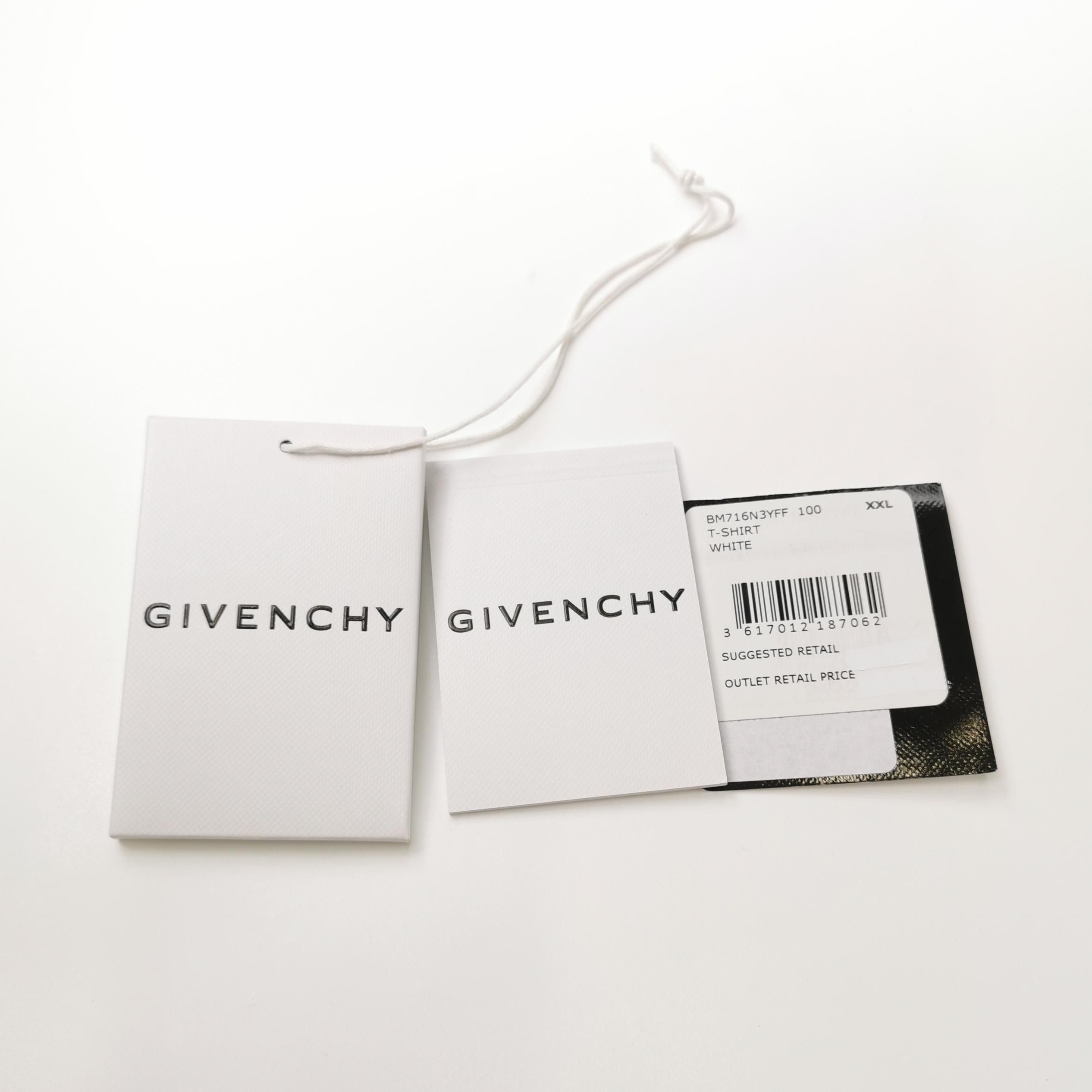 Givenchy Givenchy XXL Graphic Print Cotton Short-Sleeve T-Shirt Size US XXL / EU 58 / 5 - 10 Thumbnail
