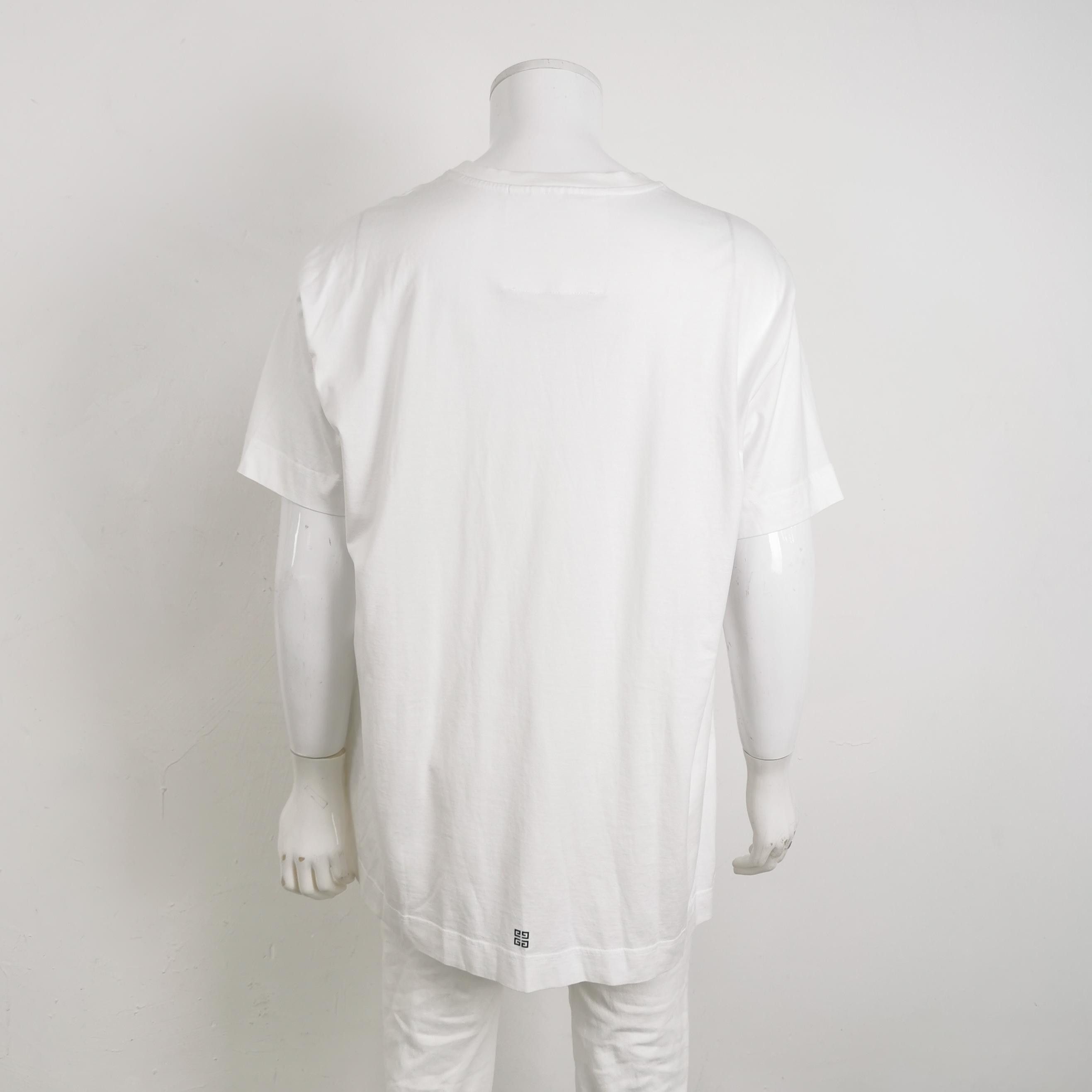 Givenchy Givenchy XXL Graphic Print Cotton Short-Sleeve T-Shirt Size US XXL / EU 58 / 5 - 4 Thumbnail