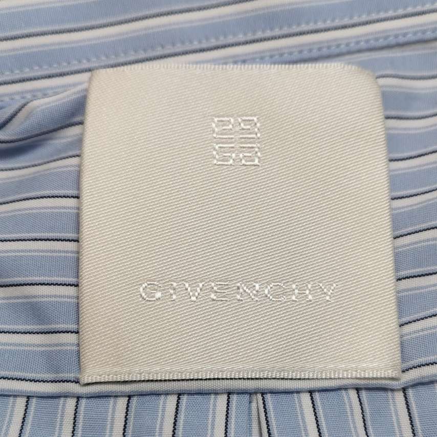 Givenchy Givenchy Striped Short-Sleeve Button-Up Shirt M Size US M / EU 48-50 / 2 - 12 Thumbnail