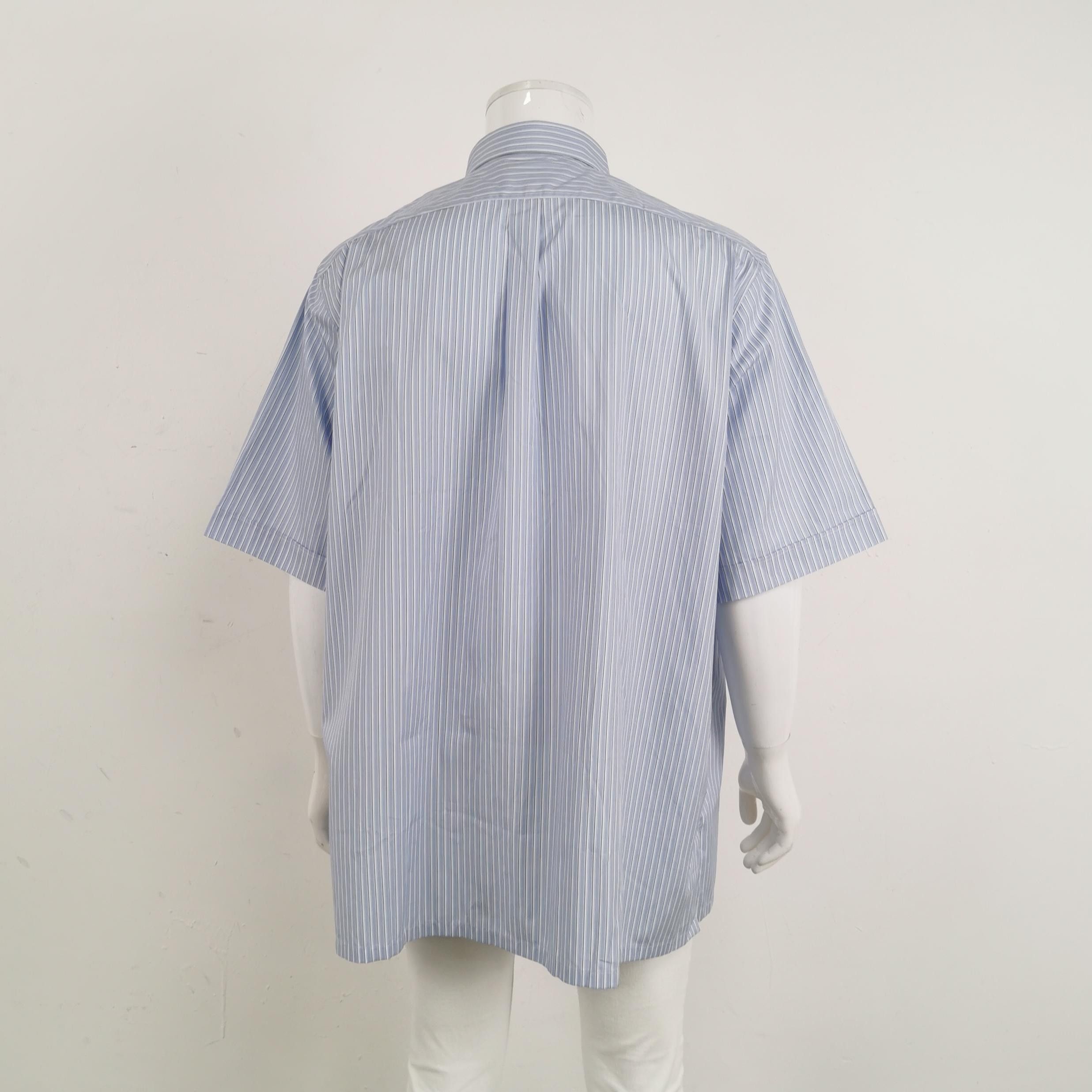 Givenchy Givenchy Striped Short-Sleeve Button-Up Shirt M Size US M / EU 48-50 / 2 - 3 Thumbnail