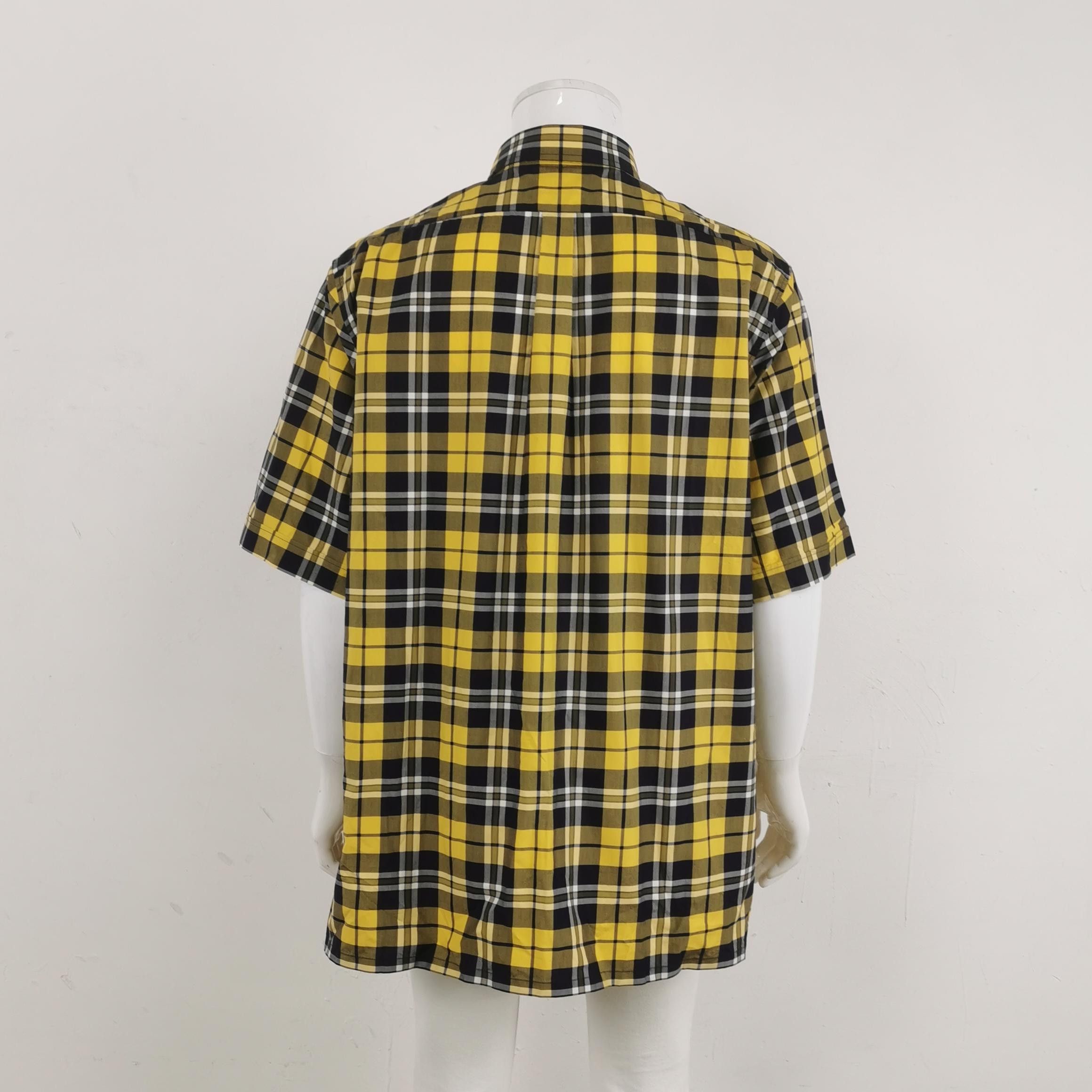 Givenchy Givenchy Cotton Check Short-Sleeve Button Shirt Size US M / EU 48-50 / 2 - 4 Thumbnail