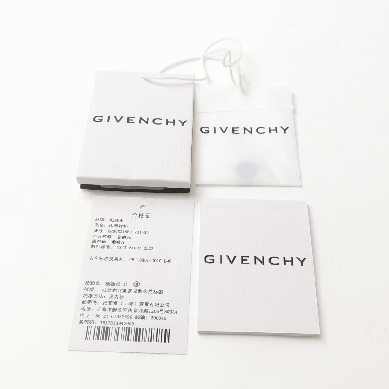 Givenchy Givenchy Cotton Check Short-Sleeve Button Shirt Size US M / EU 48-50 / 2 - 7 Thumbnail