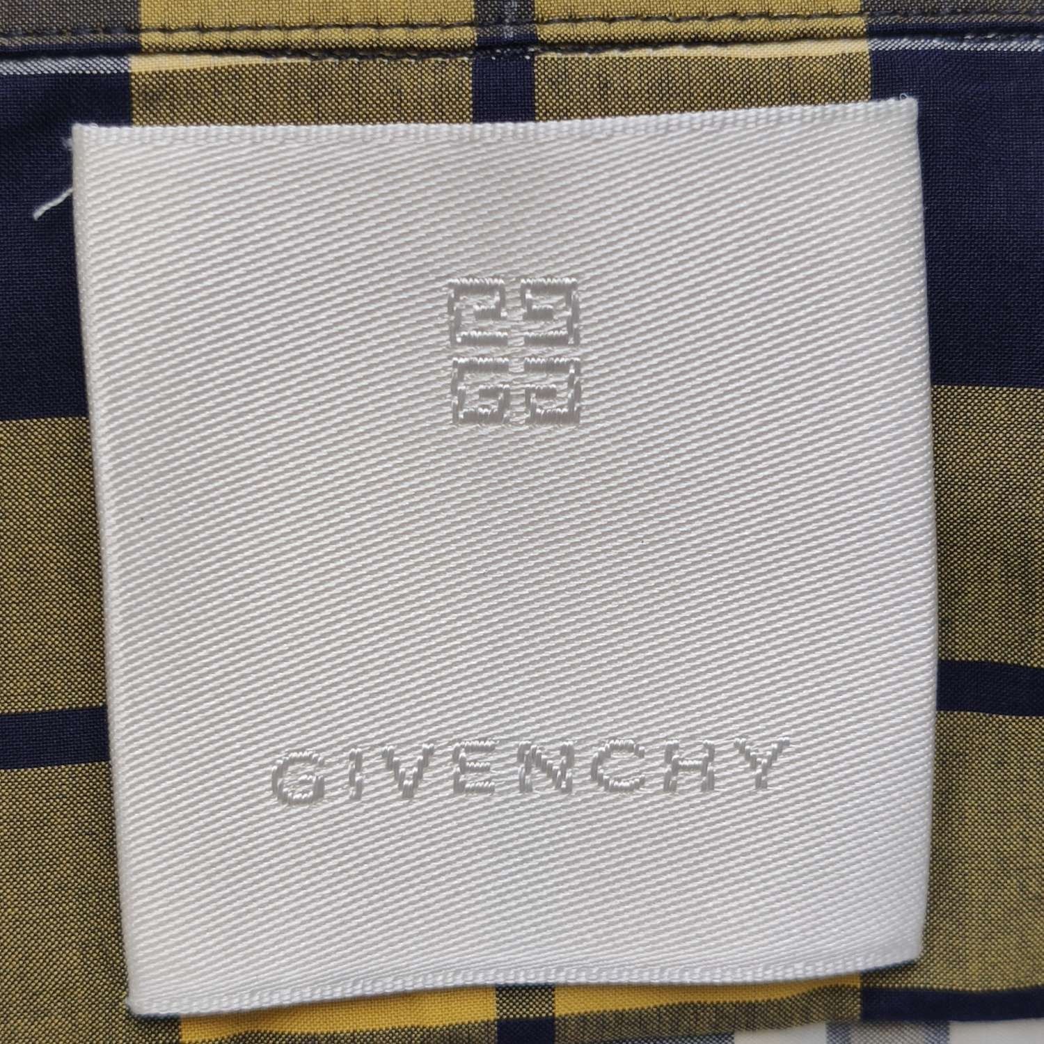 Givenchy Givenchy Cotton Check Short-Sleeve Button Shirt Size US M / EU 48-50 / 2 - 10 Thumbnail
