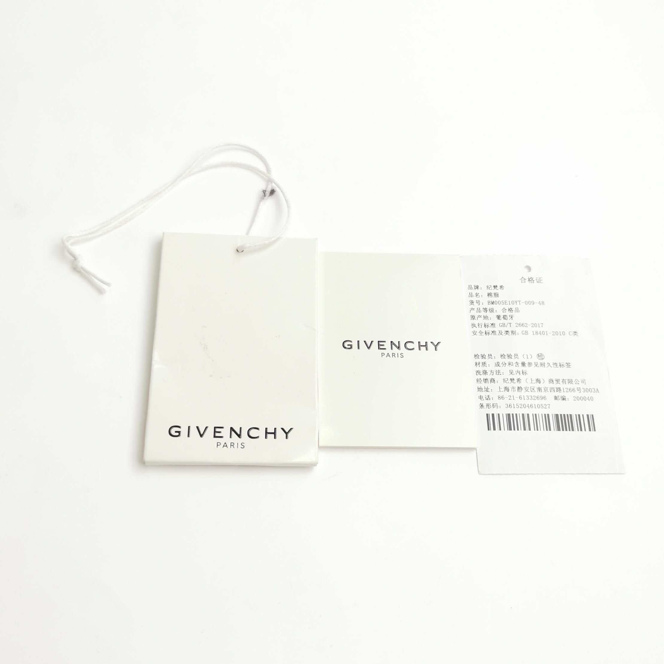 Givenchy S Cotton Crewneck Print Sweatshirt
