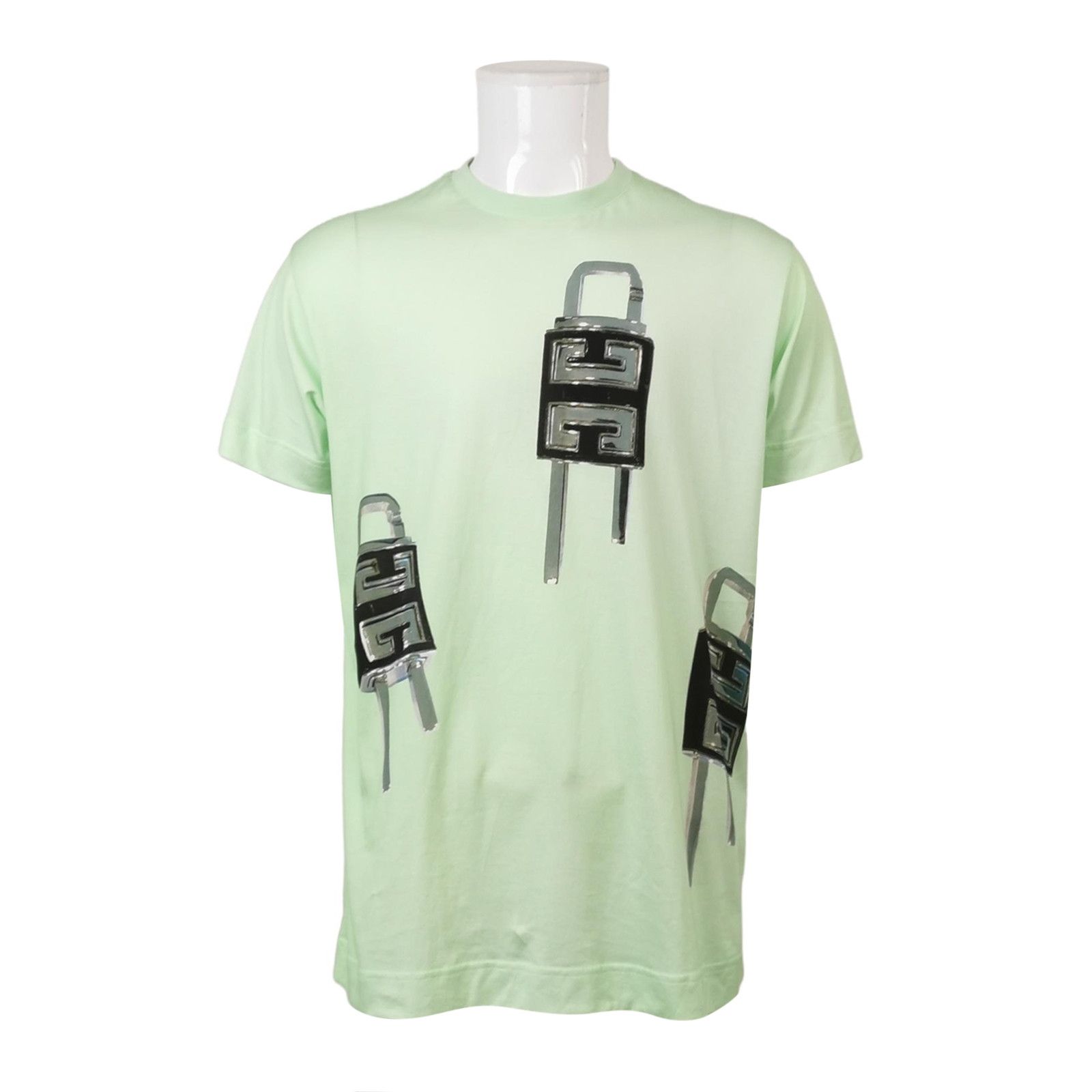 Givenchy XS Red Dragon Graphic Crew Neck T-Shirt