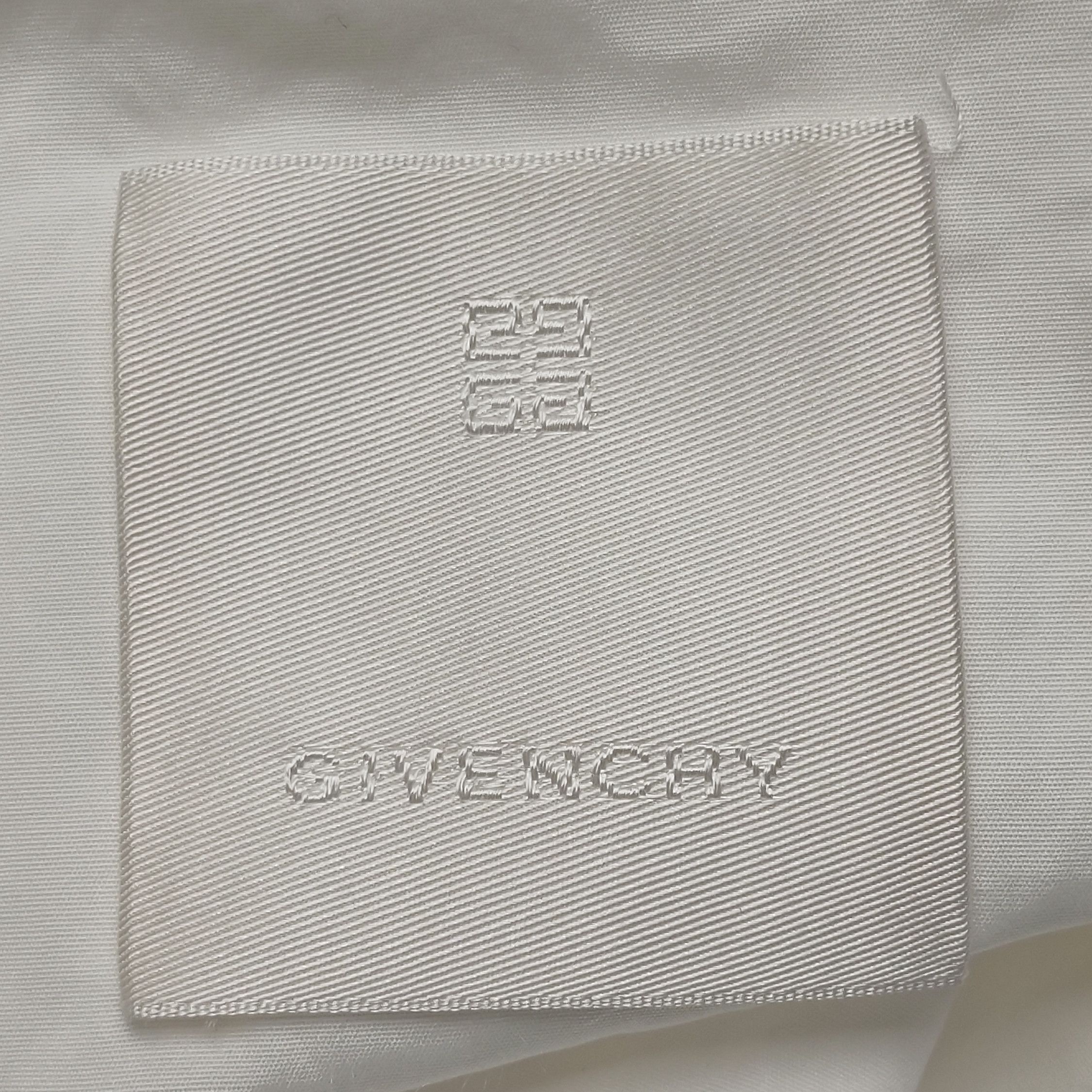 Givenchy Givenchy Cotton Solid Lapel Long-Sleeve Shirt XL Size US XL / EU 56 / 4 - 9 Thumbnail