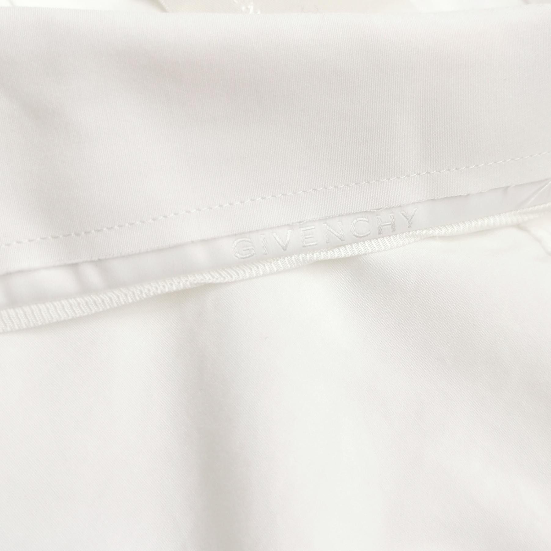 Givenchy Givenchy Cotton Solid Lapel Long-Sleeve Shirt XL Size US XL / EU 56 / 4 - 5 Thumbnail