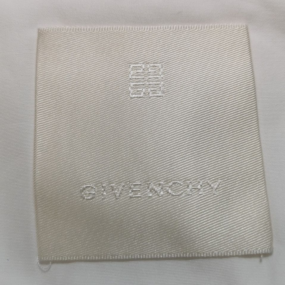 Givenchy Givenchy XS White Cotton Button-Up Shirt Size US XS / EU 42 / 0 - 8 Thumbnail