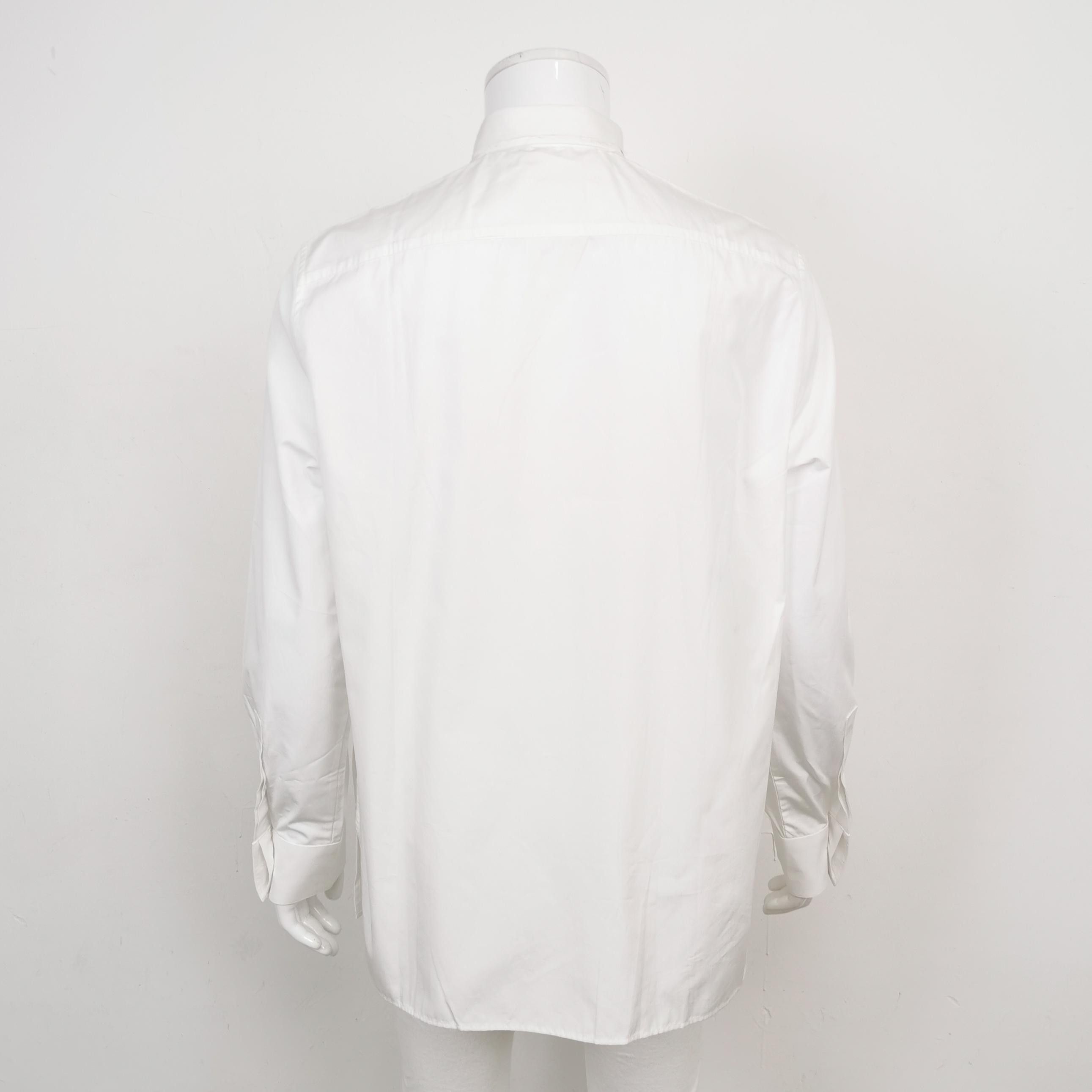 Givenchy Givenchy XS White Cotton Button-Up Shirt Size US XS / EU 42 / 0 - 4 Thumbnail