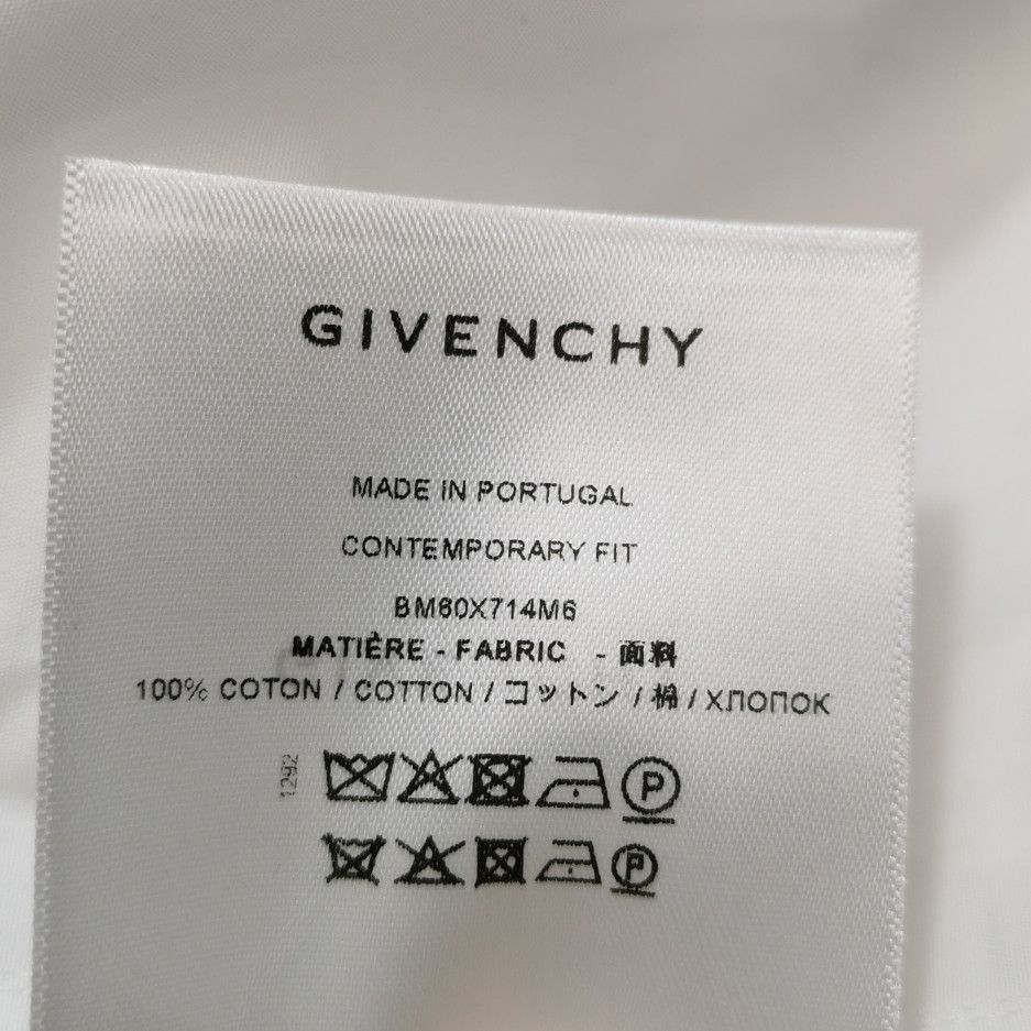 Givenchy Givenchy XS White Cotton Button-Up Shirt Size US XS / EU 42 / 0 - 13 Thumbnail