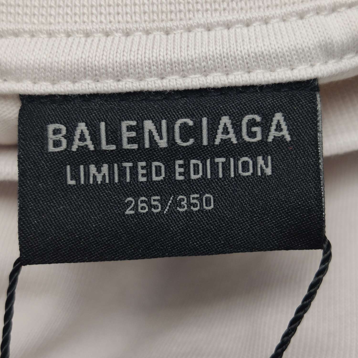 Balenciaga Balenciaga Cotton Logo Crew Neck T-Shirt L Size US L / EU 52-54 / 3 - 12 Thumbnail