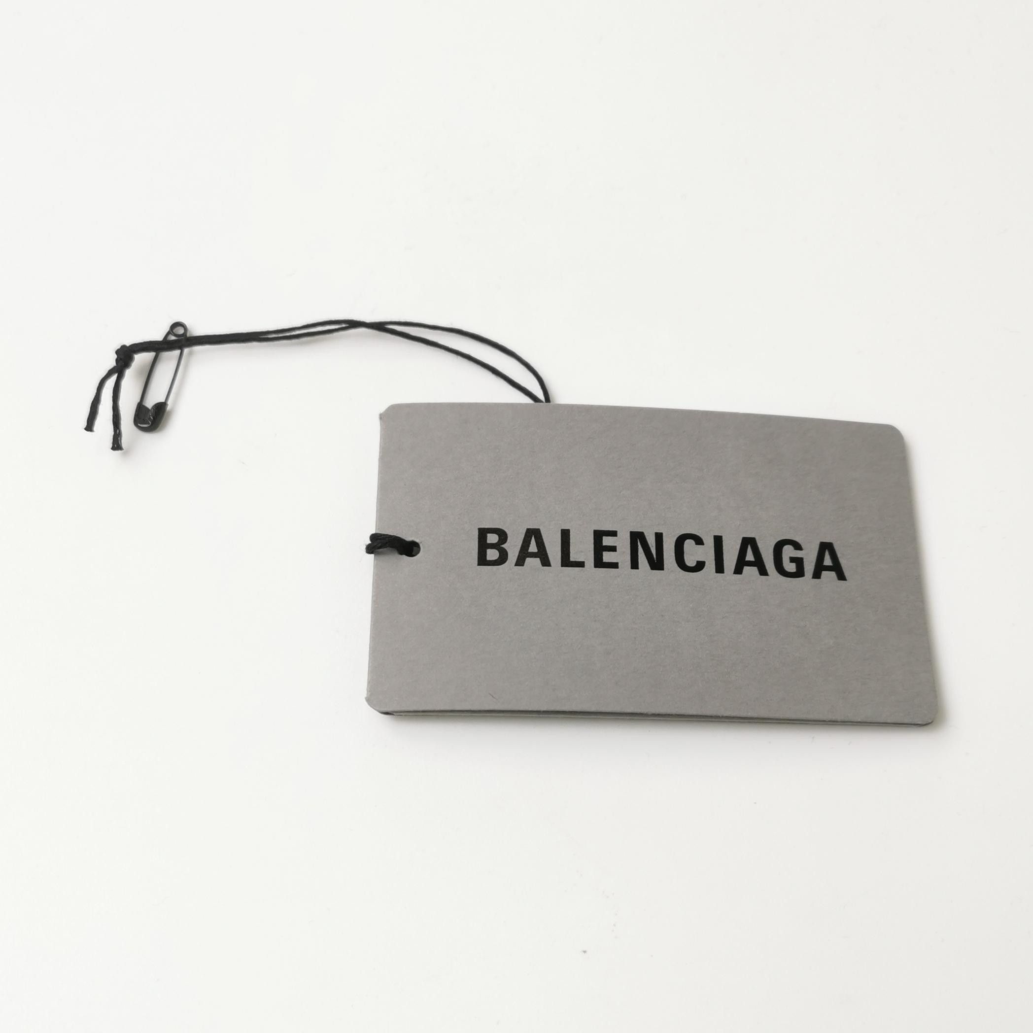Balenciaga Balenciaga Cotton Logo Crewneck T-Shirt M Size US M / EU 48-50 / 2 - 8 Thumbnail