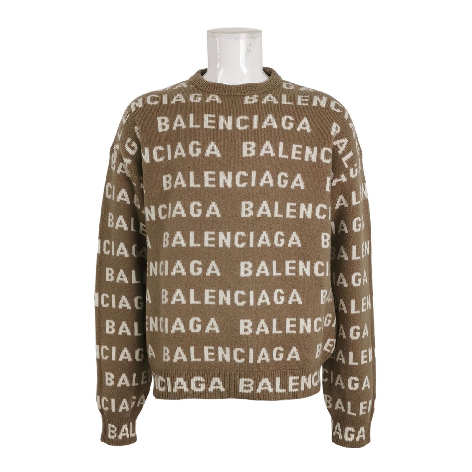 Balenciaga Balenciaga S Cotton Logo Crewneck T-Shirt Size US S / EU 44-46 / 1 - 18 Thumbnail