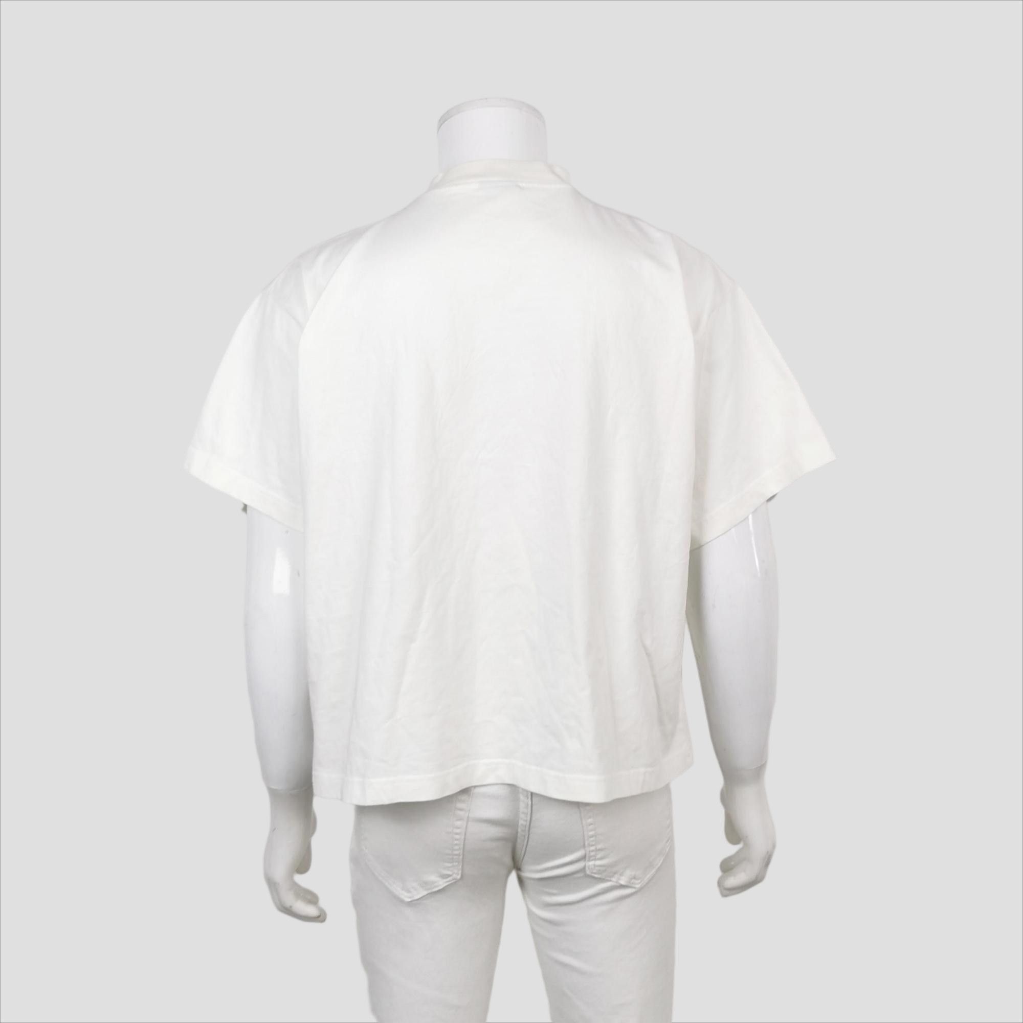 Balenciaga Balenciaga XS Cotton 'CHAMPS ELYSEES' Crew Neck T-Shirt Size US XS / EU 42 / 0 - 4 Thumbnail