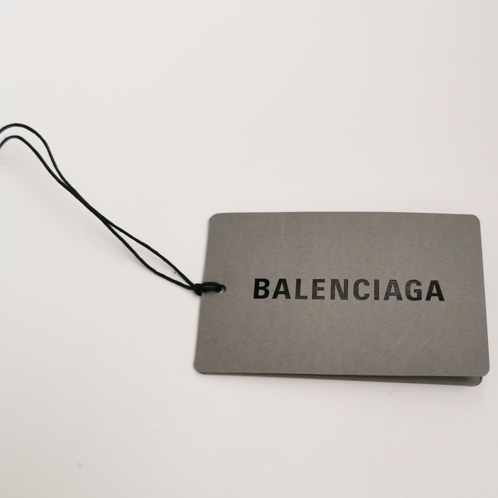 Balenciaga Balenciaga Cotton Logo Print Crewneck T-Shirt M Size US M / EU 48-50 / 2 - 7 Thumbnail