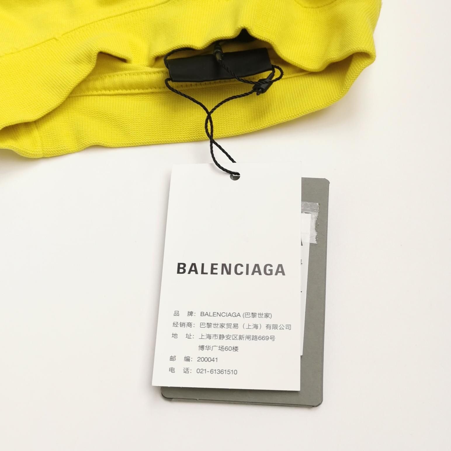 Balenciaga Balenciaga Darkwave Yellow Graphic Print T-Shirt XS Size US XS / EU 42 / 0 - 8 Thumbnail