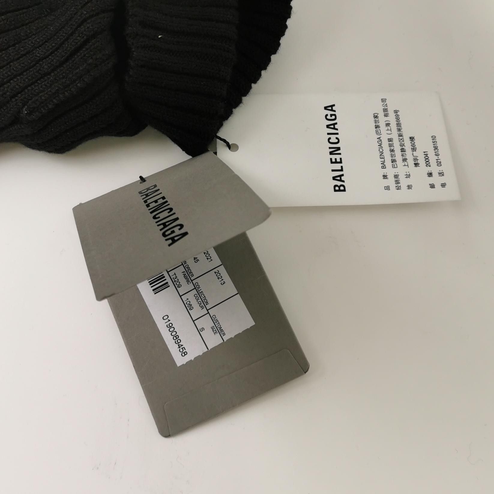 Balenciaga Balenciaga S Distressed Cotton Turtleneck Sweater Size US S / EU 44-46 / 1 - 5 Thumbnail