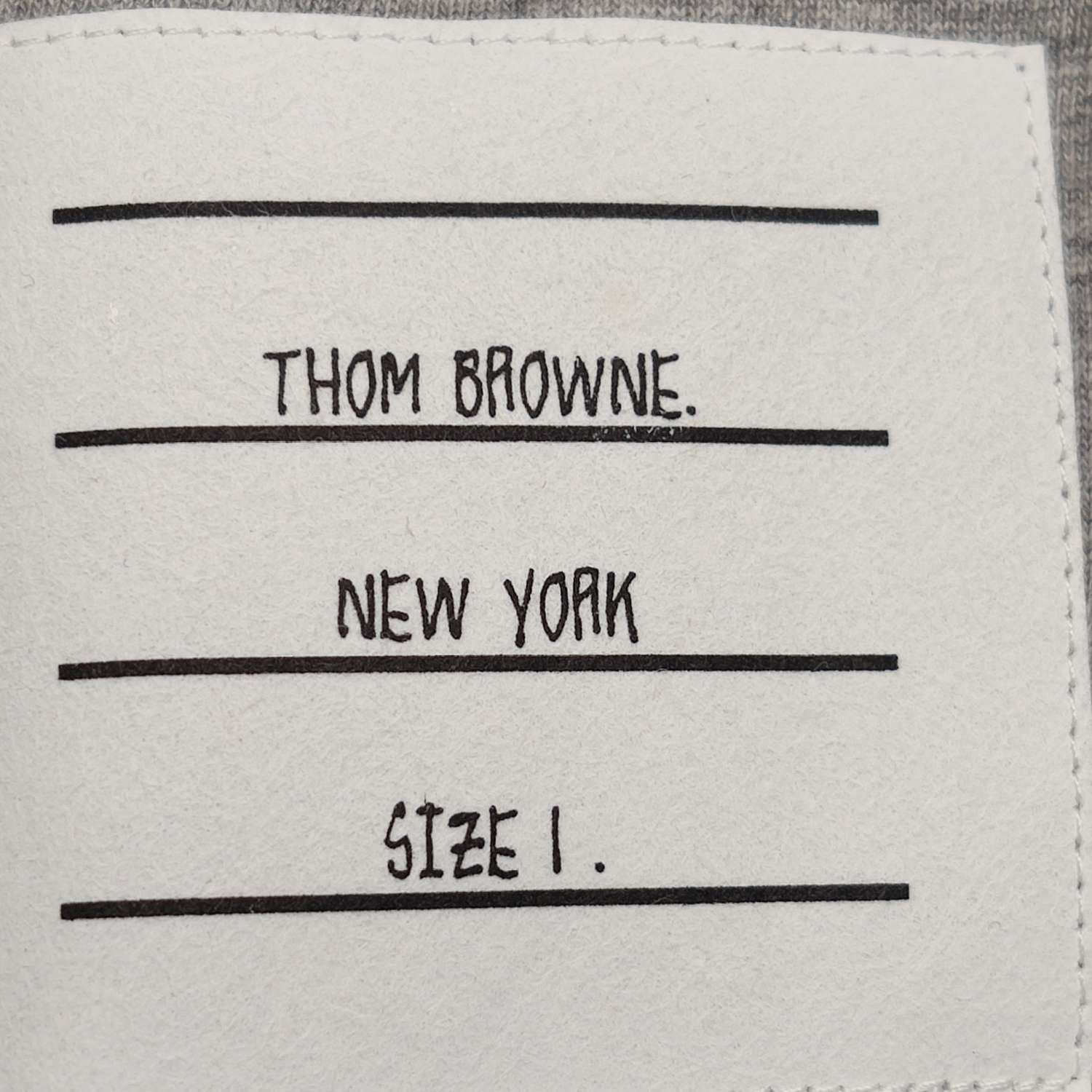 Thom Browne Thom Browne Cotton Logo Crew Neck T-Shirt S Size US S / EU 44-46 / 1 - 11 Thumbnail