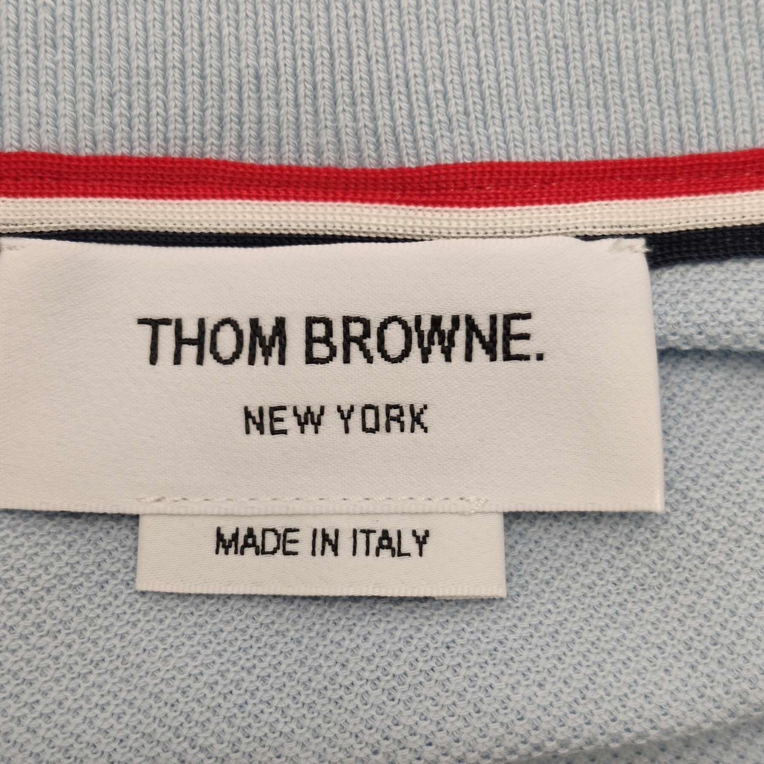 Thom Browne Thom Browne Cotton Polo Shirt L Size Size US XL / EU 56 / 4 - 11 Thumbnail