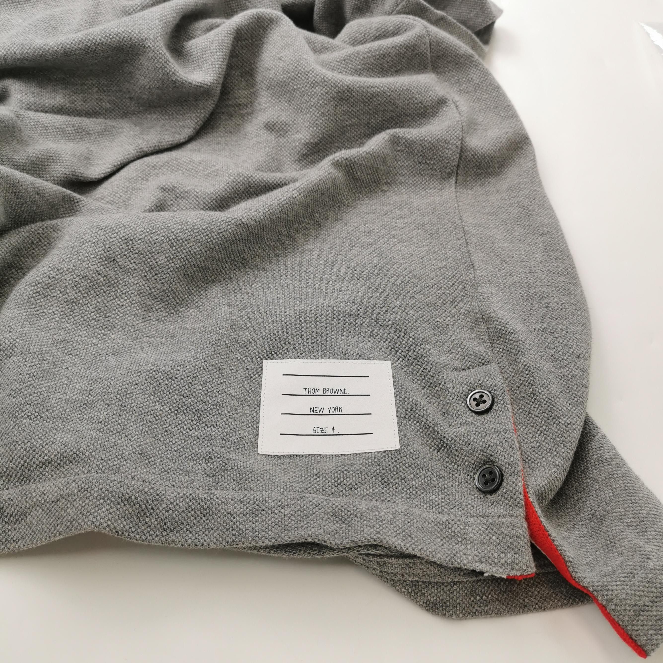 Thom Browne Thom Browne Cotton Stripe Crew Neck T-shirt L Size US L / EU 52-54 / 3 - 5 Thumbnail