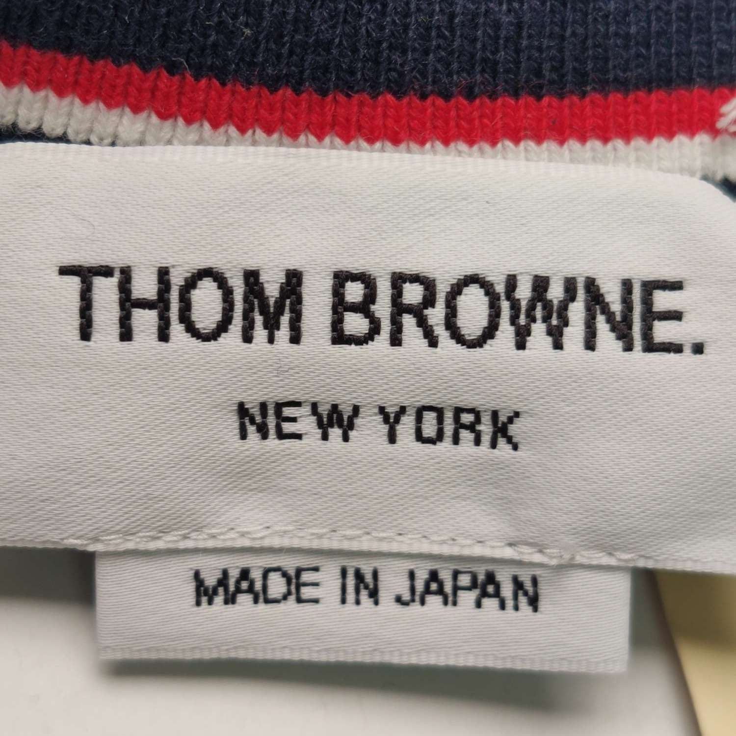 Thom Browne Thom Browne Cotton Stripe Crewneck Sweatshirt S Size US S / EU 44-46 / 1 - 11 Thumbnail