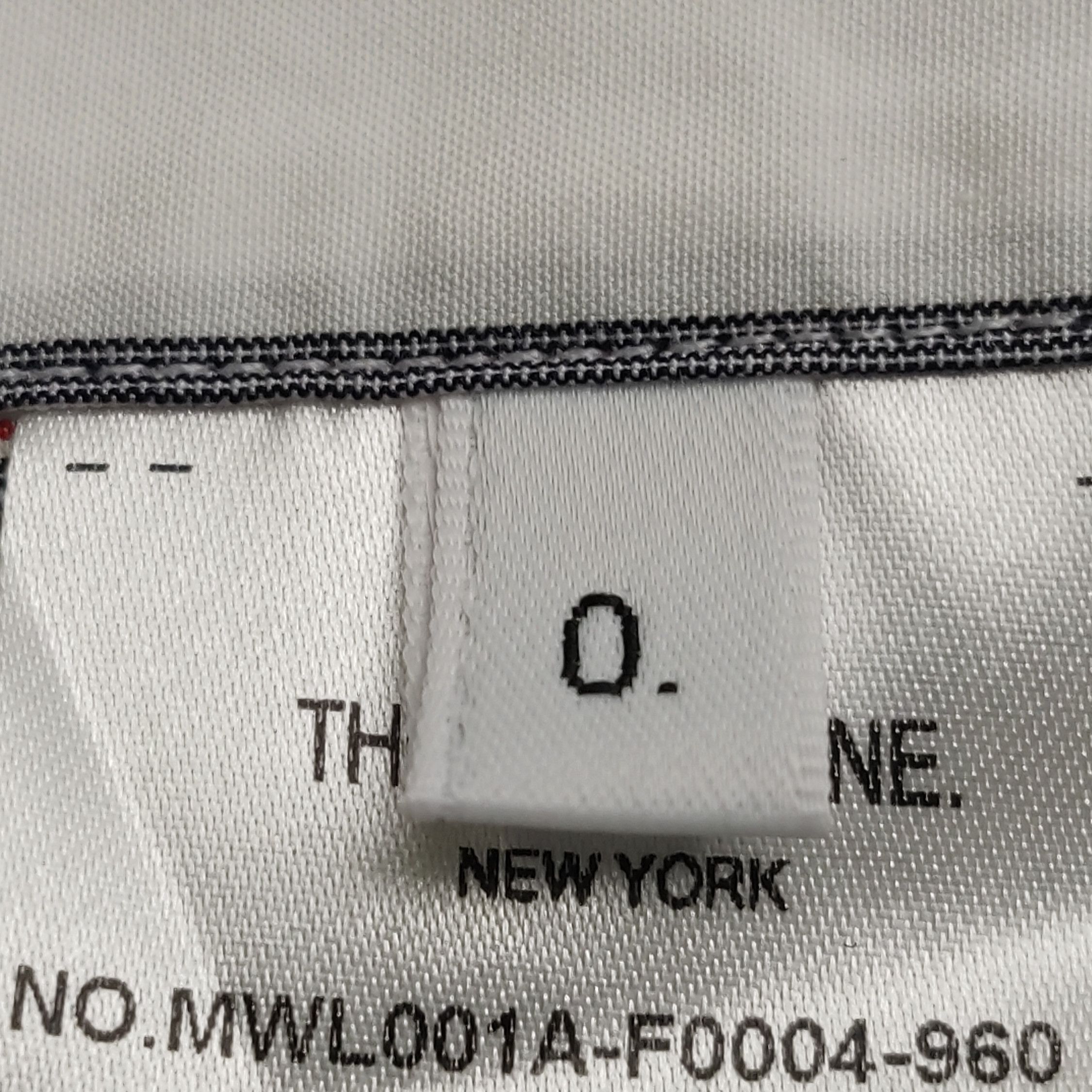 Thom Browne Thom Browne Striped Cotton Collared Shirt XS Size US XS / EU 42 / 0 - 15 Thumbnail