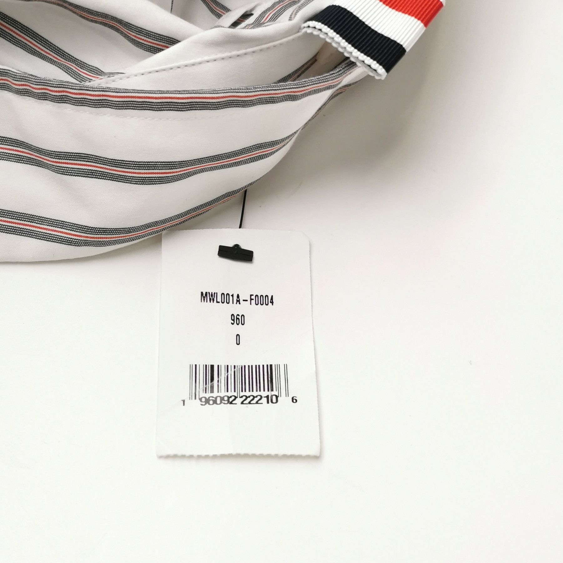 Thom Browne Thom Browne Striped Cotton Collared Shirt XS Size US XS / EU 42 / 0 - 7 Thumbnail