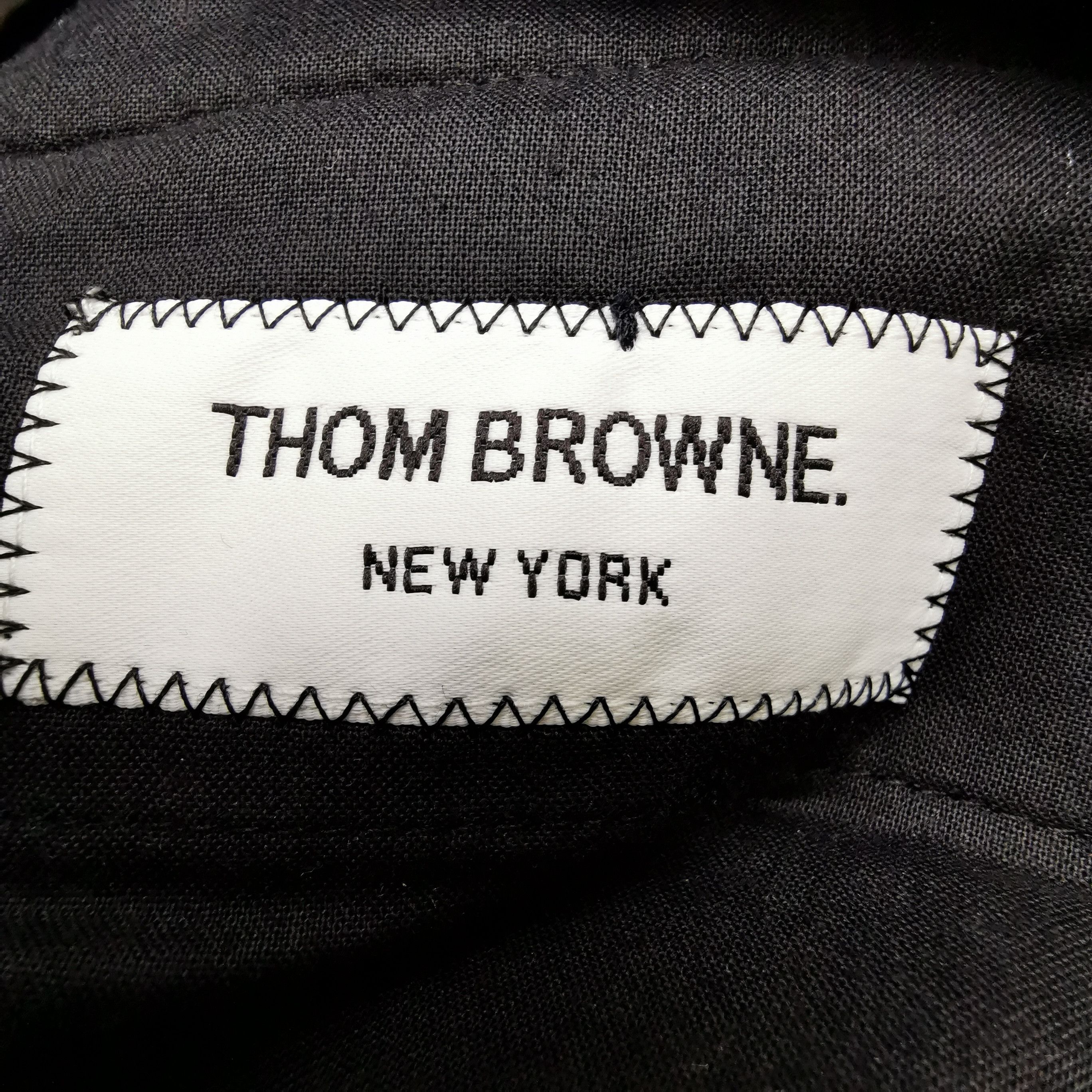 Thom Browne Thom Browne Wool Single-Breasted V-Neck Jacket XS Size US 26 / EU 42 - 13 Thumbnail
