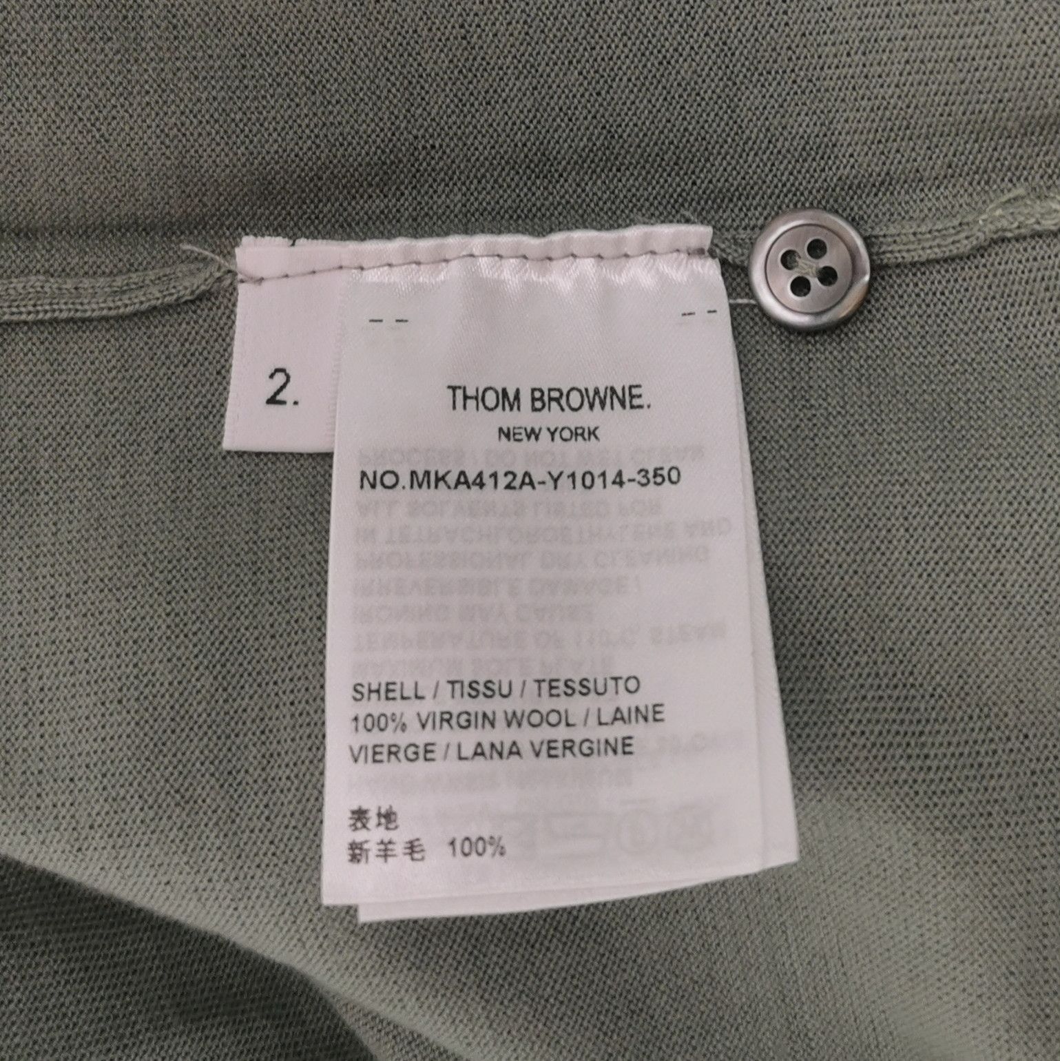Thom Browne Thom Browne Wool Stripe Crewneck Sweater M Size US M / EU 48-50 / 2 - 8 Thumbnail