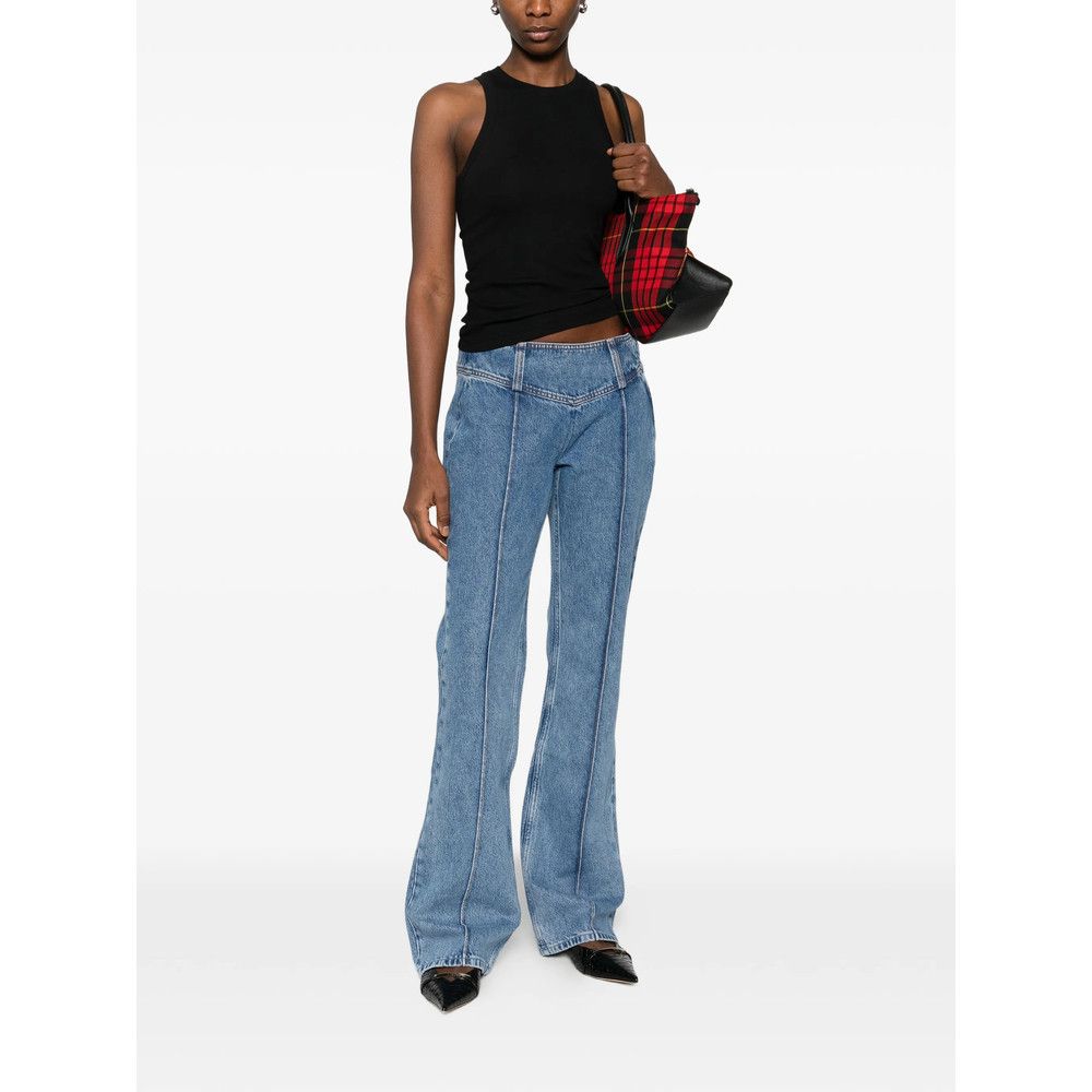 MOTHER Mother BLUE Denim - Flared Jeans Size 25" / US 0 / IT 36 - 3 Thumbnail