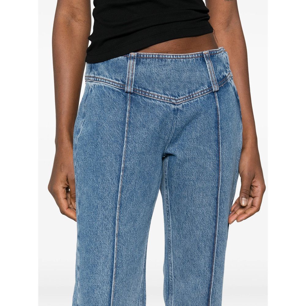 MOTHER Mother BLUE Denim - Flared Jeans Size 26" / US 2 / IT 38 - 2 Thumbnail