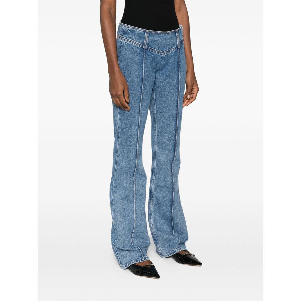 MOTHER Mother BLUE Denim - Flared Jeans Size 26" / US 2 / IT 38 - 5 Thumbnail