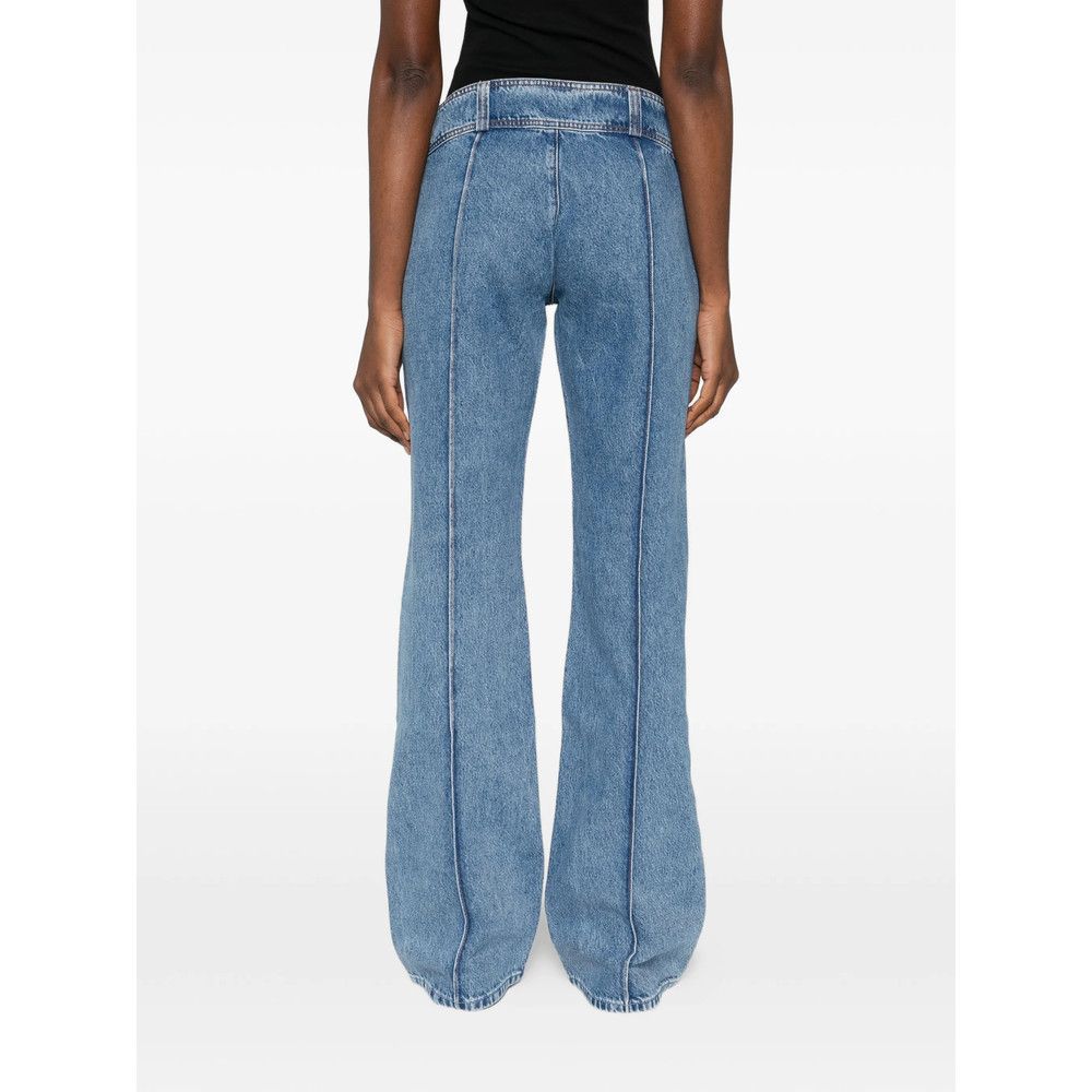 MOTHER Mother BLUE Denim - Flared Jeans Size 27" / US 4 / IT 40 - 4 Thumbnail