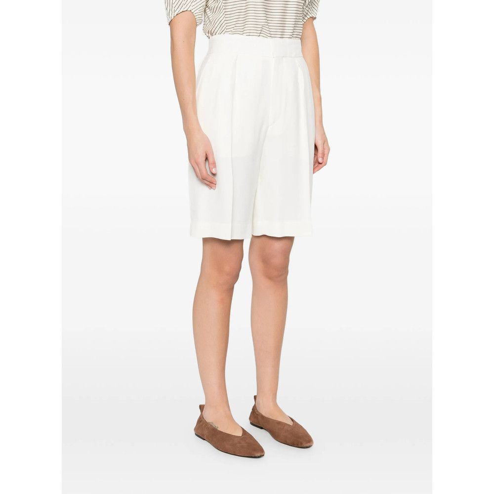 Victoria Beckham Victoria Beckham WHITE Shorts - Tailored Shorts Size 30" / US 8 / IT 44 - 3 Thumbnail