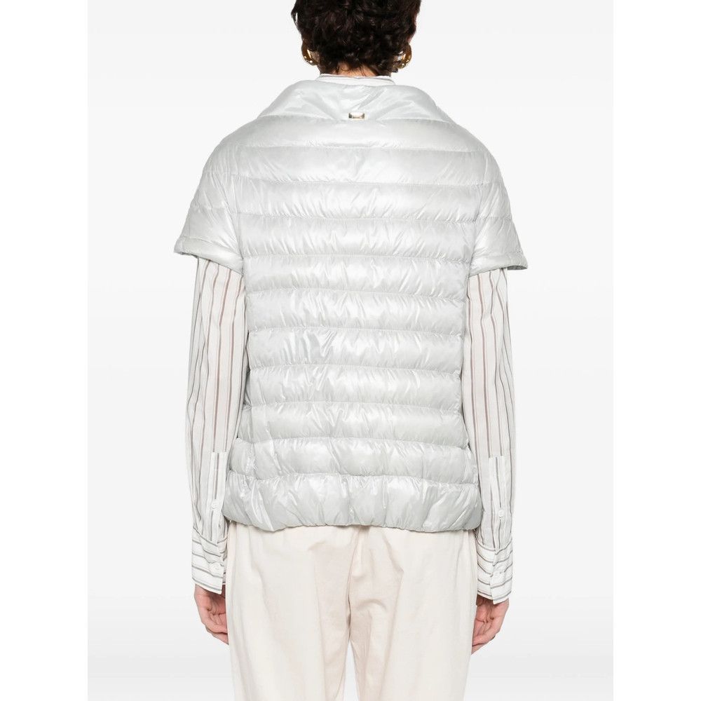 Herno Herno GREY Jackets - Puffer Jackets Size M / US 6-8 / IT 42-44 - 5 Thumbnail