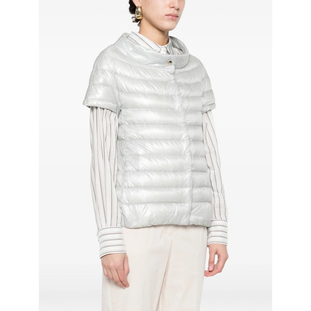 Herno Herno GREY Jackets - Puffer Jackets Size M / US 6-8 / IT 42-44 - 3 Thumbnail
