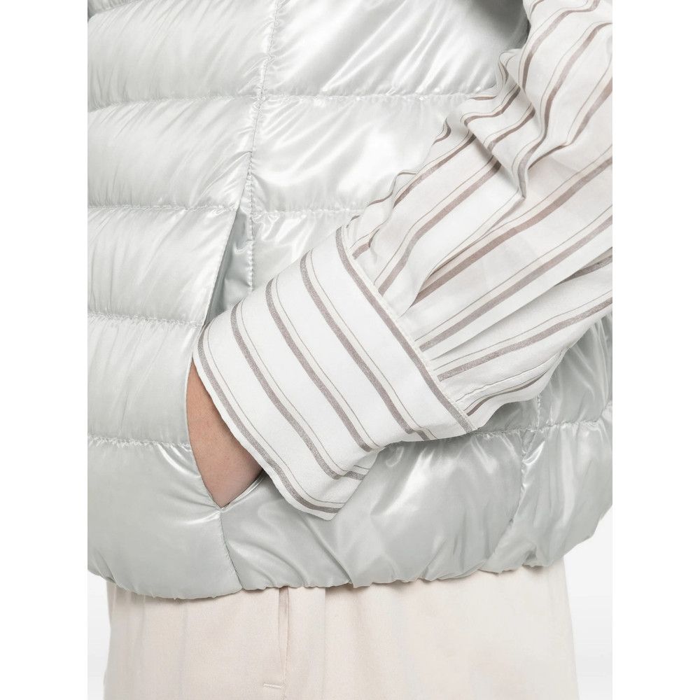 Herno Herno GREY Jackets - Puffer Jackets Size M / US 6-8 / IT 42-44 - 4 Thumbnail