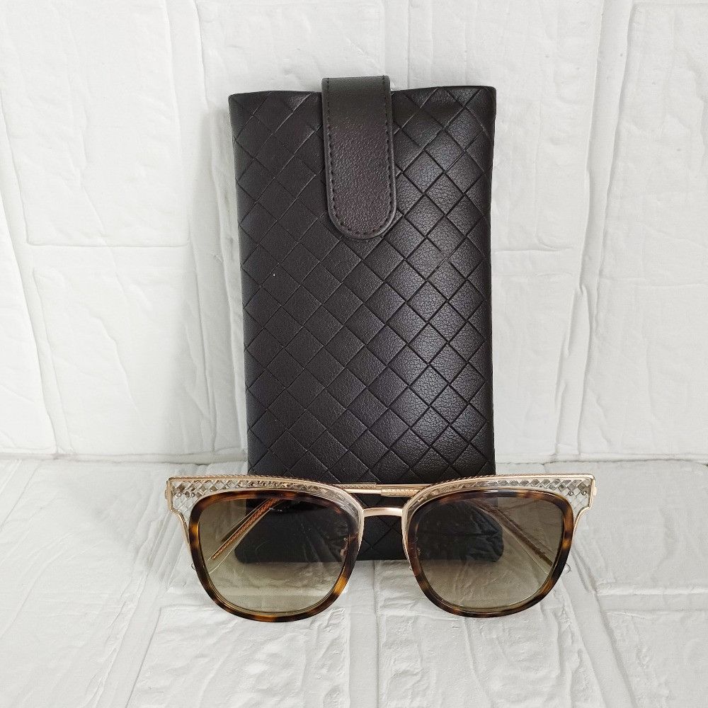 Bottega Veneta Bottega Veneta Bottega Veneta BV0122S Sunglasses Plastic / Synthetic Sunglasses BV0122S DUTY FREE for USA Size ONE SIZE - 11 Thumbnail