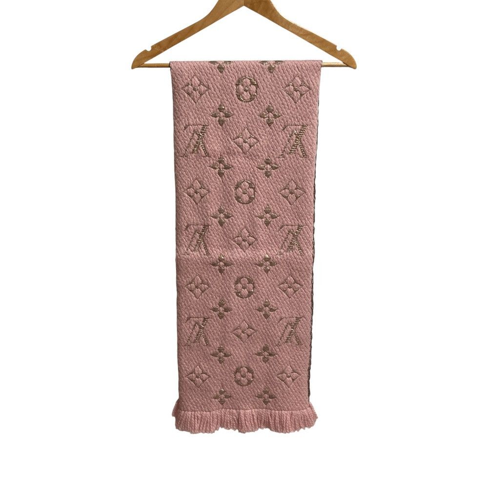 Louis Vuitton Louis Vuitton Louis Vuitton Echarpe Logomania Monogram Scarf Textile Scarf M70466 DUTY FREE for USA Size ONE SIZE - 5 Thumbnail
