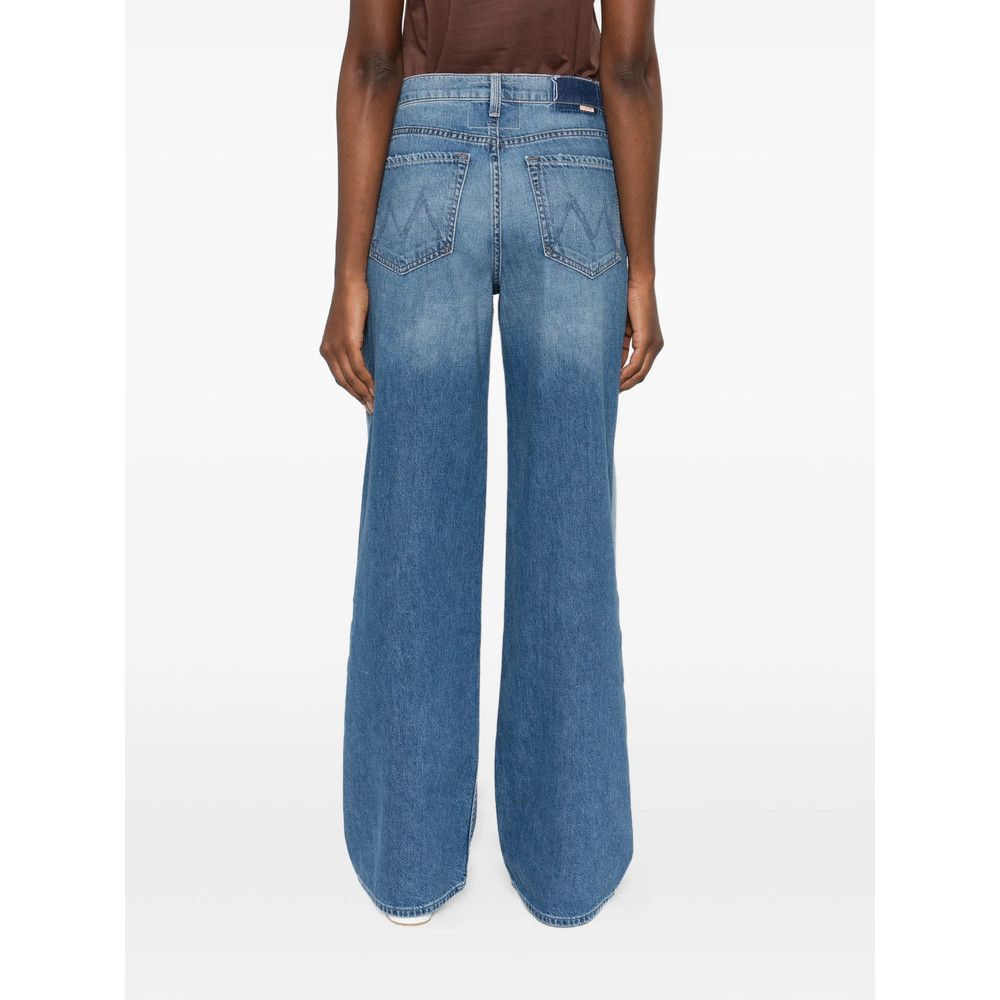 MOTHER Mother BLUE Denim - Wide-Leg Jeans Size 25" / US 0 / IT 36 - 5 Thumbnail