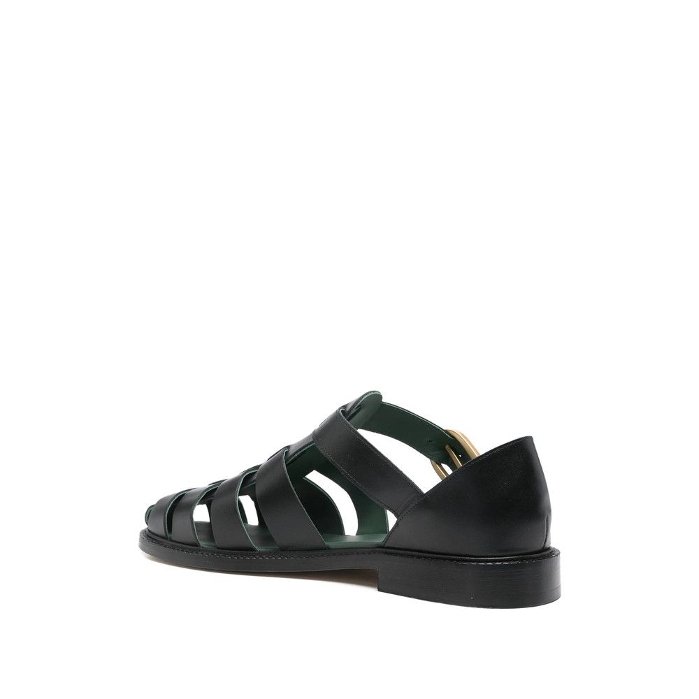 VINNY's Vinny's BLACK Sandals Size US 7 / EU 40 - 2 Thumbnail