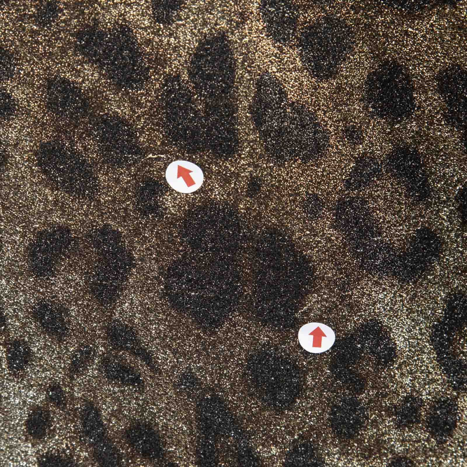 Dolce & Gabbana Metallic Leopard Print Blouse Size L / US 10 / IT 46 - 7 Thumbnail