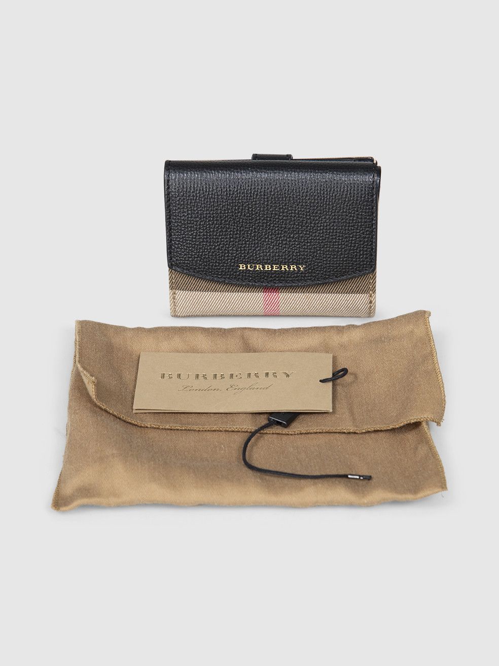 Burberry Nova Check Luna French Wallet Size ONE SIZE - 3 Thumbnail