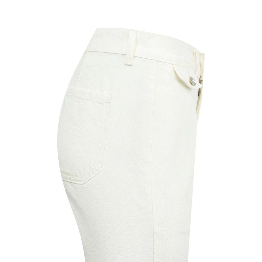 Nili Lotan Nili Lotan NEUTRALS Denim - Flared Jeans Size 25" / US 0 / IT 36 - 2 Thumbnail