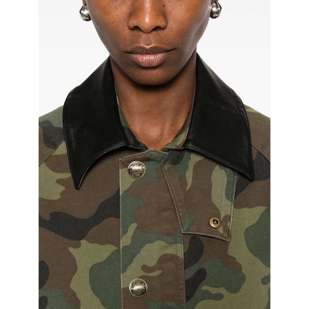 Nili Lotan Nili Lotan GREEN Jackets - Military Jackets Size XS / US 0-2 / IT 36-38 - 2 Thumbnail